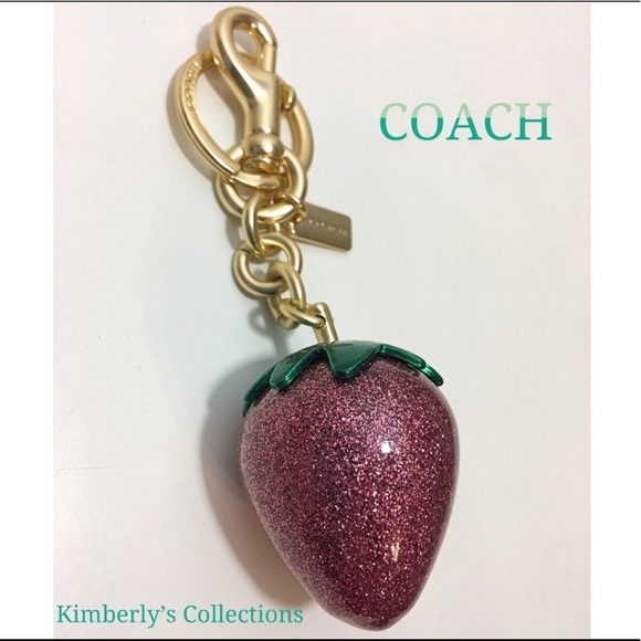Coach Accessories Coach Strawberry Keychain Bag Charm Nwt Poshmark